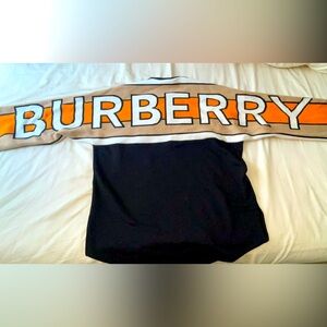 Oversized Burberry sweater